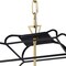 Cwi Lighting Tudor 6 Light Chandelier With Satin Gold & Black Finish 1223P20-6-602 - alternate 3